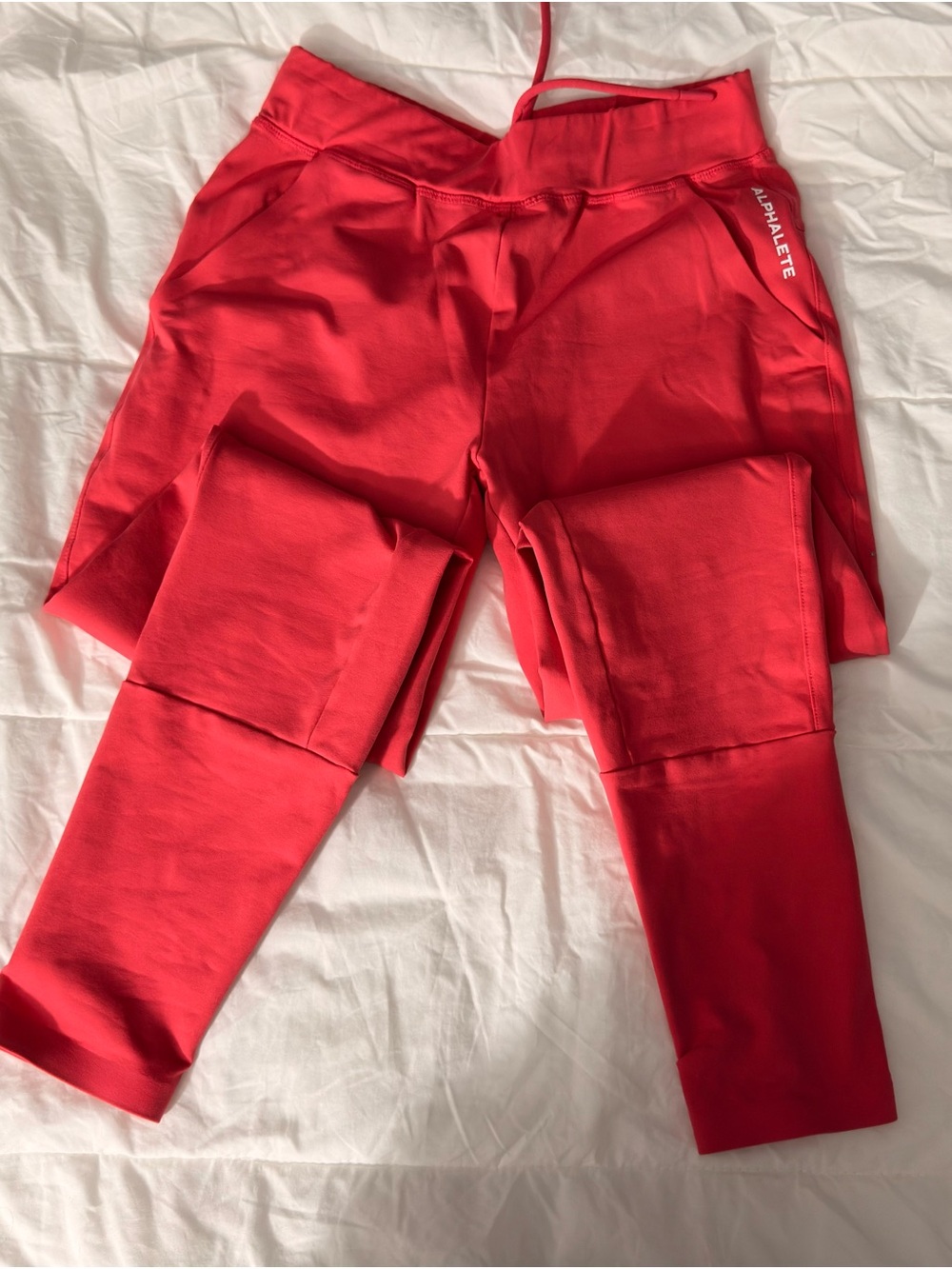 Alphalete Bright Red Women's Performance Leggings